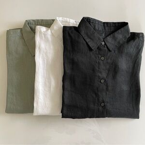 Muji Linen Shirts - Bought in Tokyo